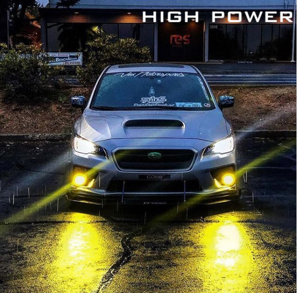 C-West Fog Lamp Attachment for Subaru Impreza WRX STi (GRB) 2008-2010