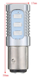 Flashing Brake LED Bulbs
